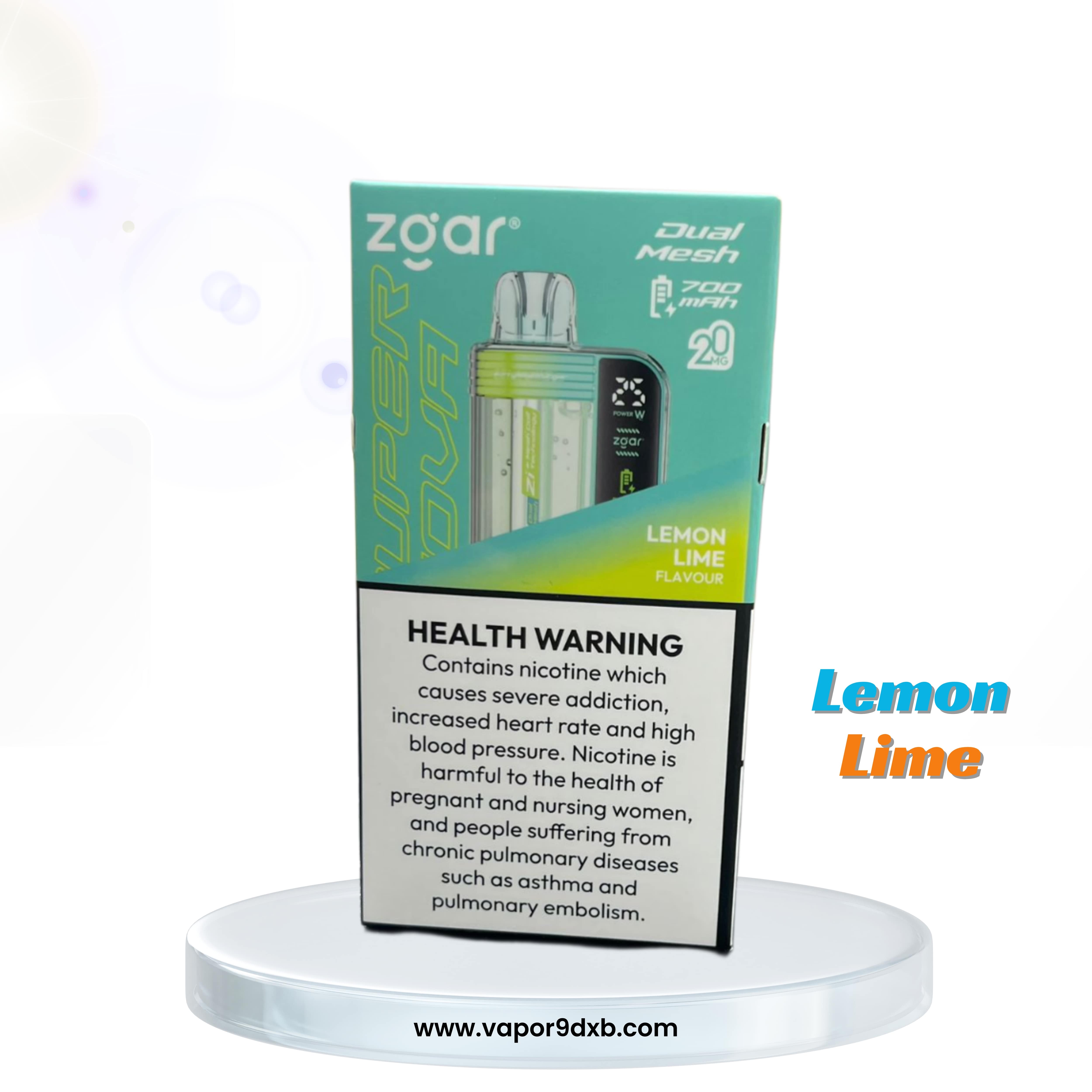 ZGAR Supernova 30000 Puffs 2% (20mg) 18ml Disposable Vape | Buy in Dubai flavor image