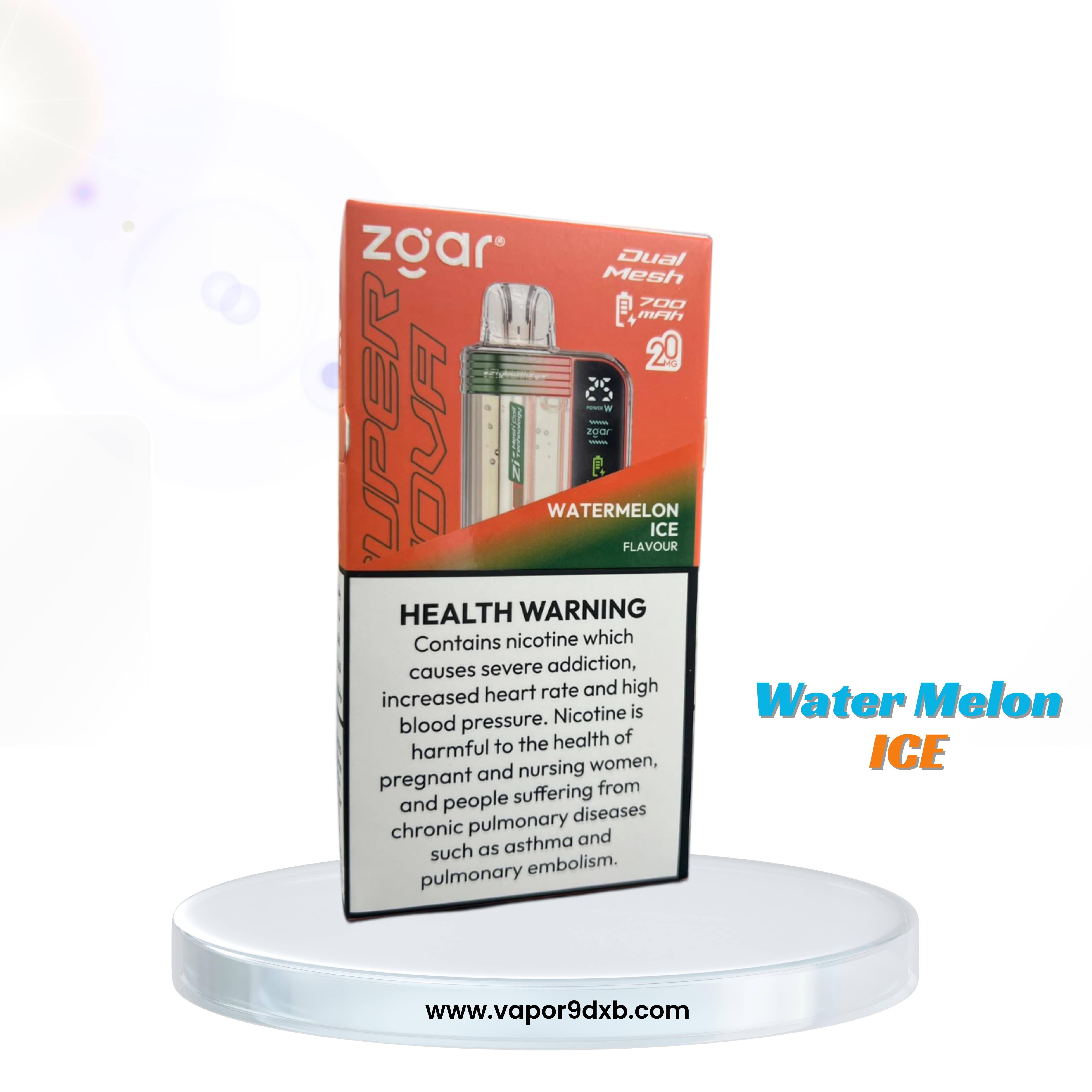 ZGAR Supernova 30000 Puffs 2% (20mg) 18ml Disposable Vape | Buy in Dubai flavor image