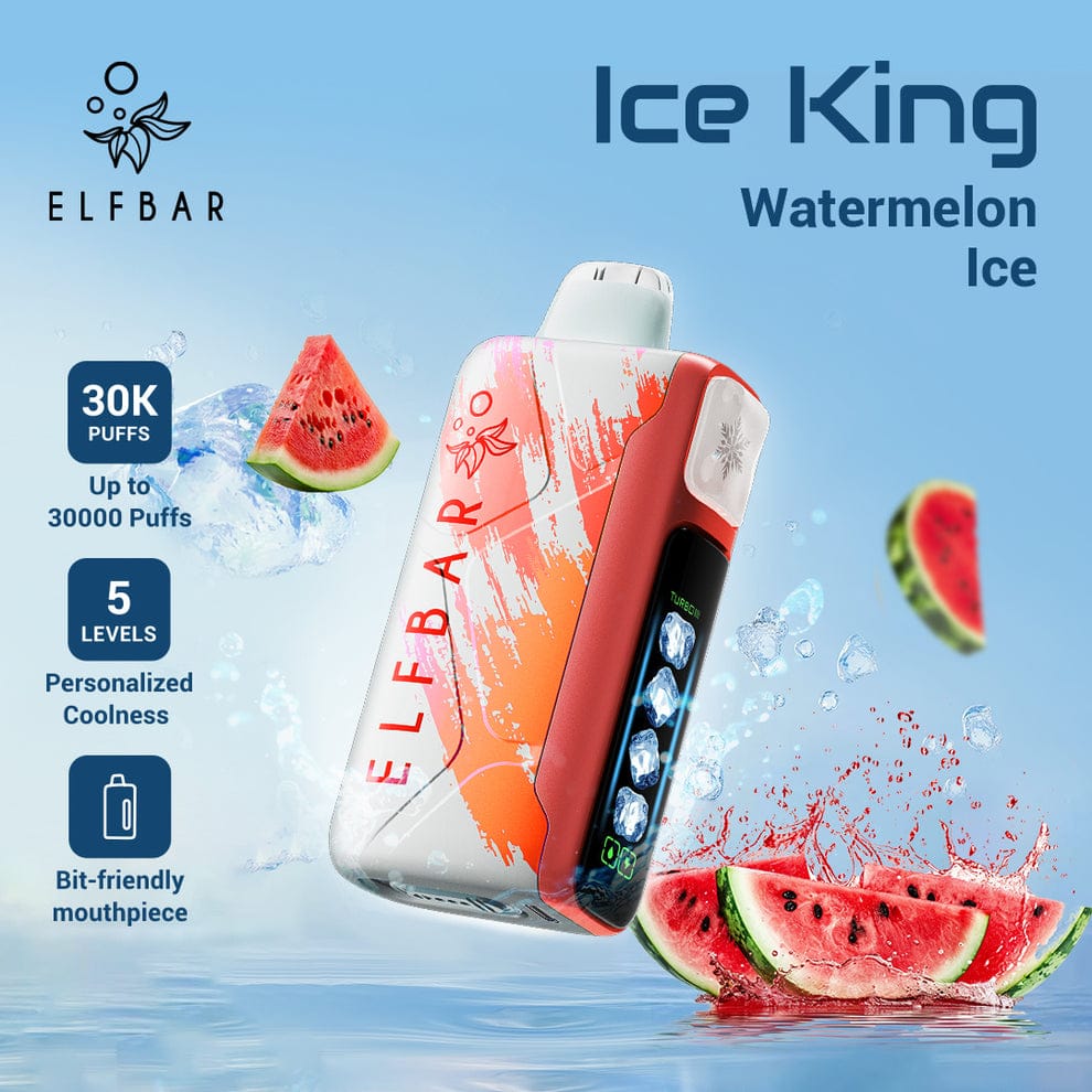 ELFBAR Ice King 30K Disposable Vape – 30,000 Puffs, 5% Nicotine, 20ml flavor image
