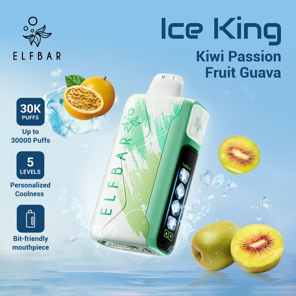 ELFBAR Ice King 30K Disposable Vape – 30,000 Puffs, 5% Nicotine, 20ml flavor image
