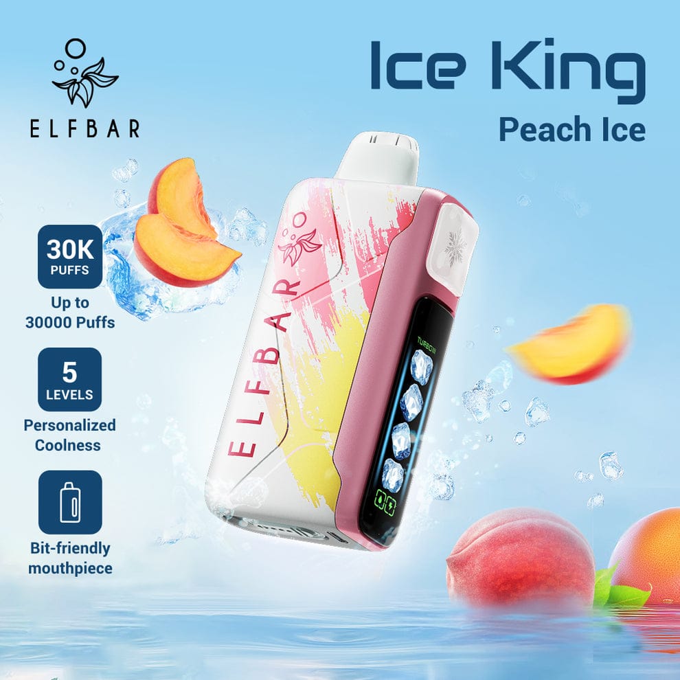 ELFBAR Ice King 30K Disposable Vape – 30,000 Puffs, 5% Nicotine, 20ml flavor image