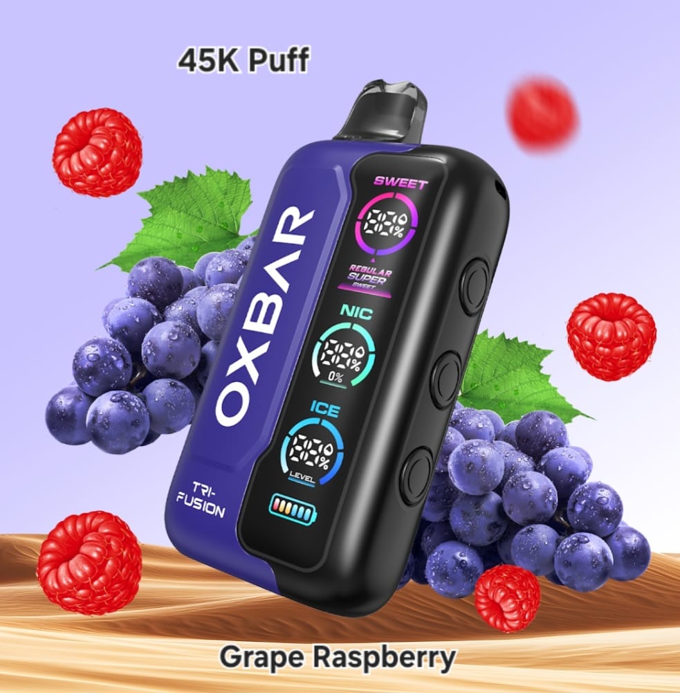Oxbar 45,000 Puff Long-Lasting Vape | 5% Nicotine | UAE Disposable Vape flavor image