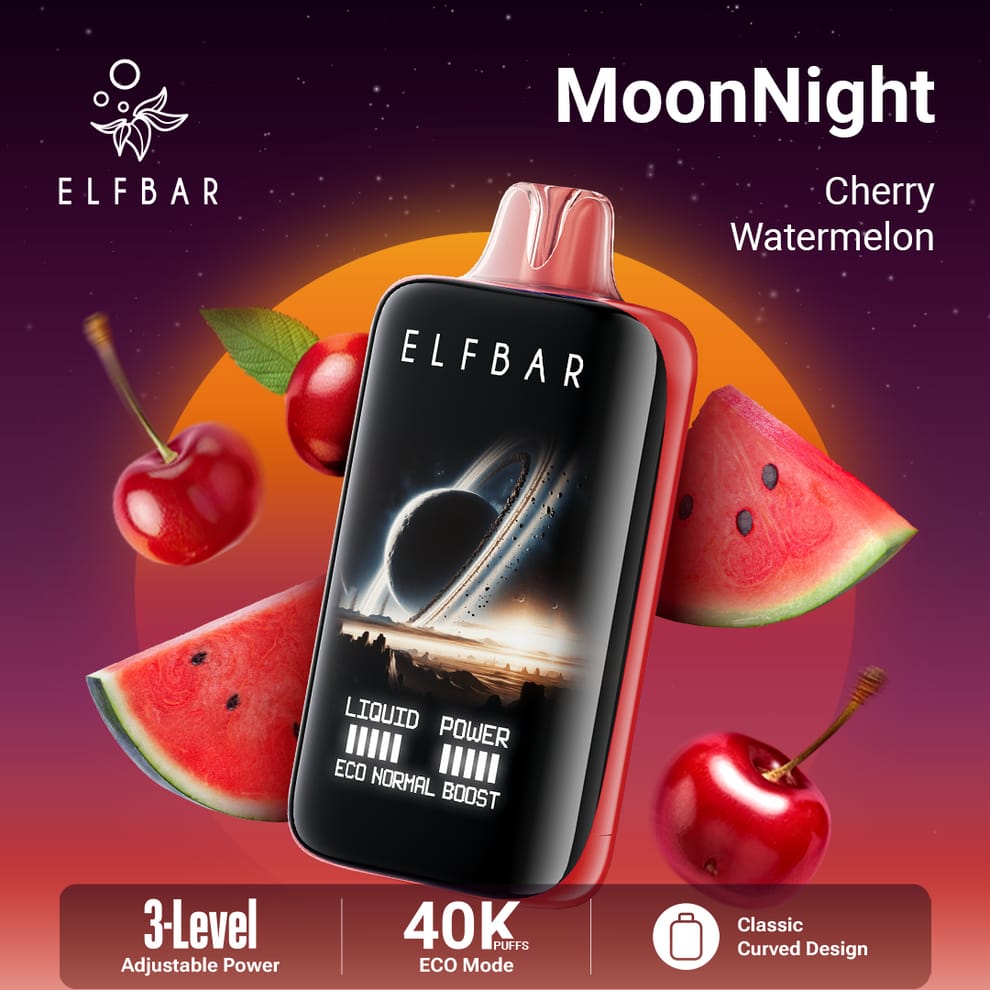 Elfbar Moonnight 40K Puffs Disposable Vape – 50mg/5% Nicotine – Dubai Edition flavor image