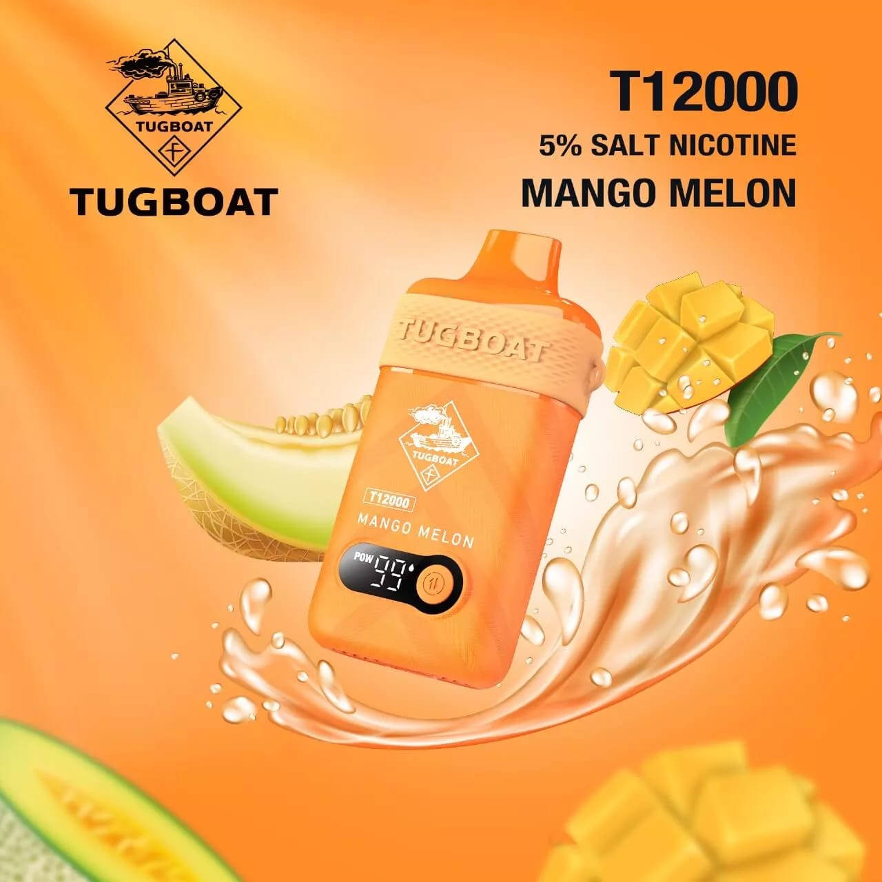Tugvoat T 12000 Puffs Disposable Vape – 50mg Nicotine | UAE Premium Vape flavor image