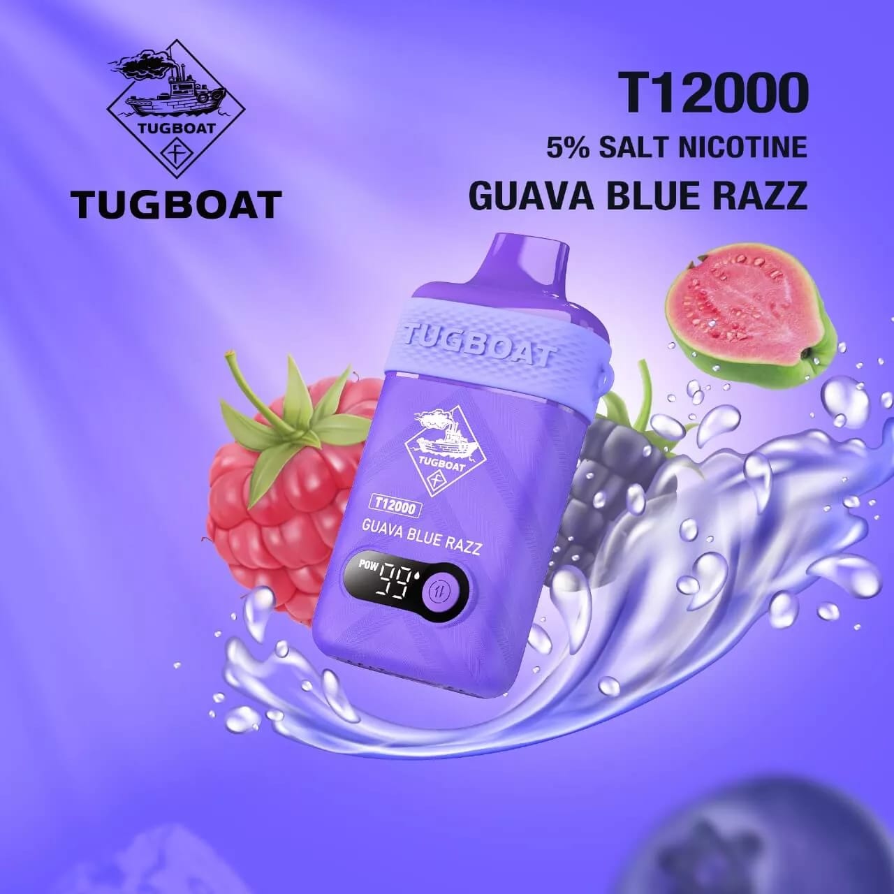 Tugvoat T 12000 Puffs Disposable Vape – 50mg Nicotine | UAE Premium Vape flavor image