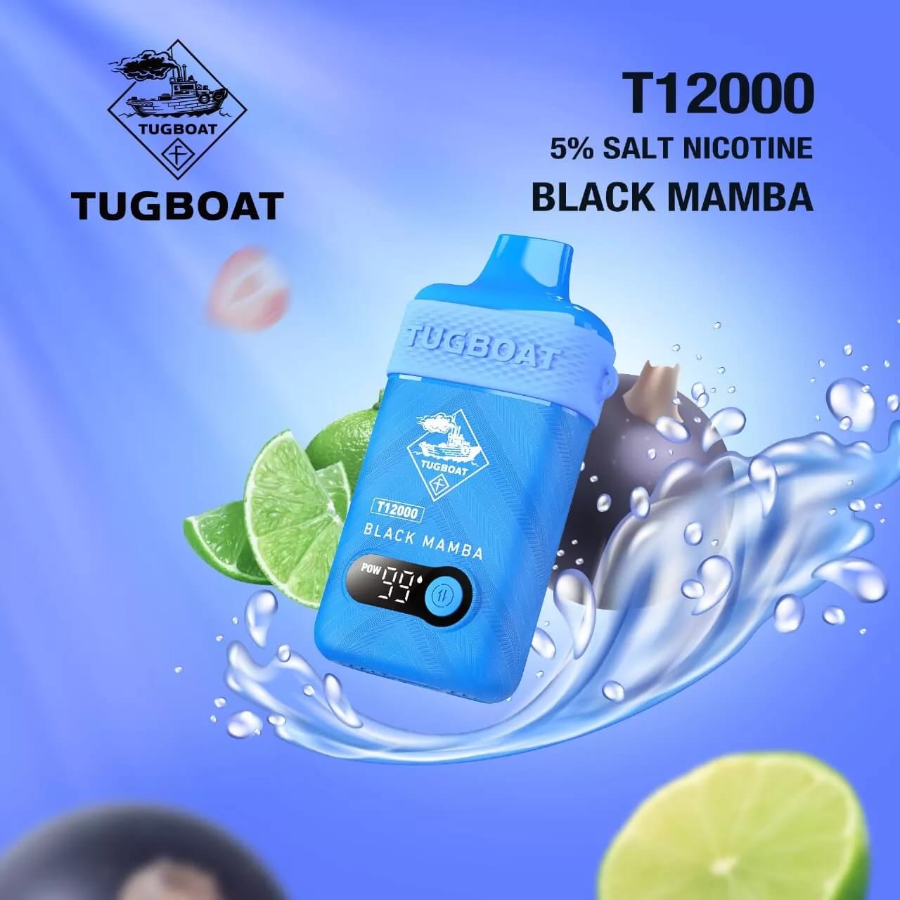 Tugvoat T 12000 Puffs Disposable Vape – 50mg Nicotine | UAE Premium Vape flavor image