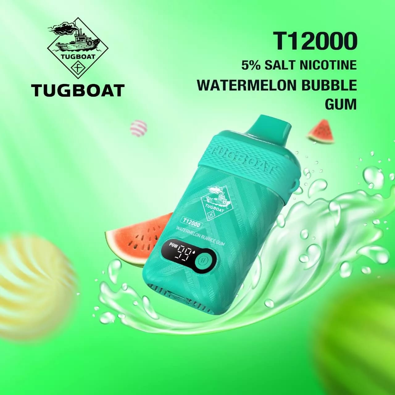 Tugvoat T 12000 Puffs Disposable Vape – 50mg Nicotine | UAE Premium Vape flavor image