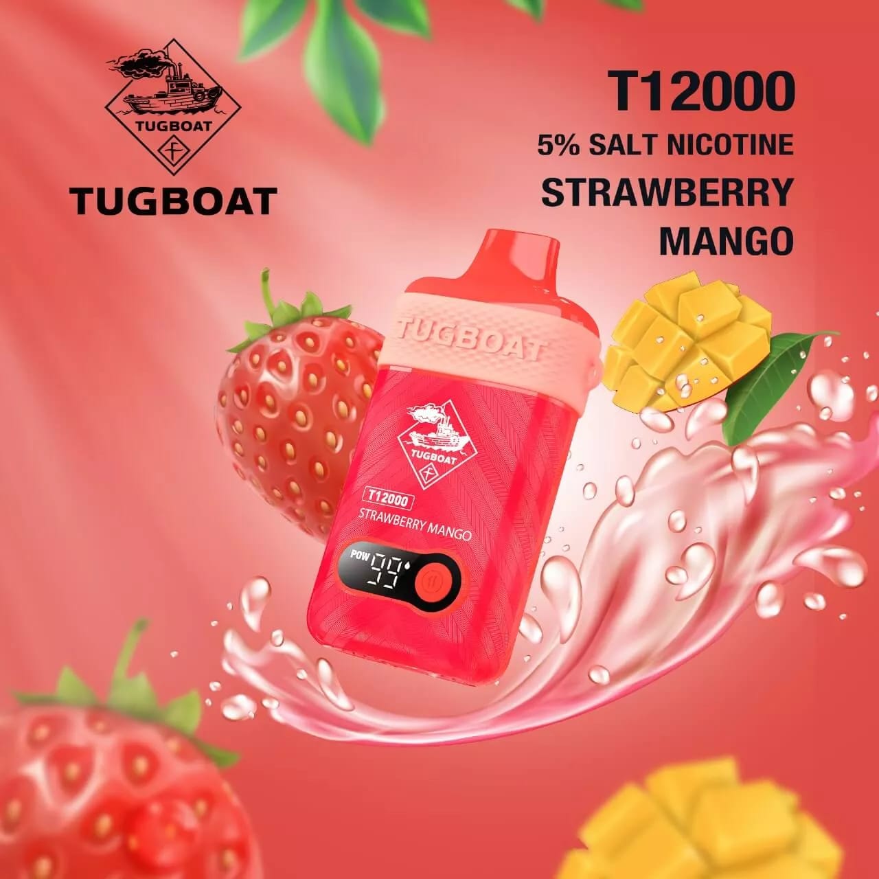 Tugvoat T 12000 Puffs Disposable Vape – 50mg Nicotine | UAE Premium Vape flavor image