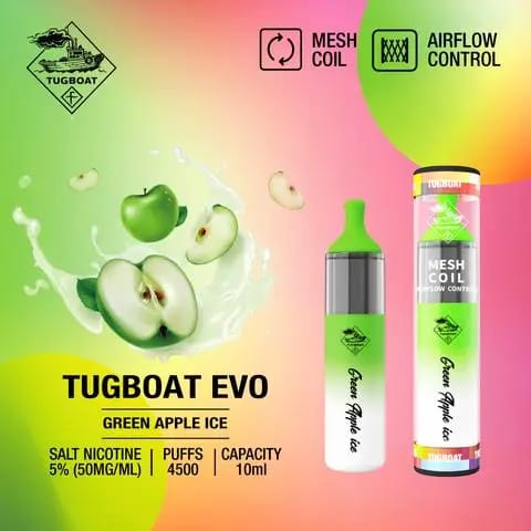 Tugvoat Evo 4,500 Puffs Disposable Vape – 50mg Nicotine | UAE flavor image
