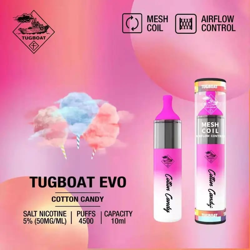 Tugvoat Evo 4,500 Puffs Disposable Vape – 50mg Nicotine | UAE flavor image