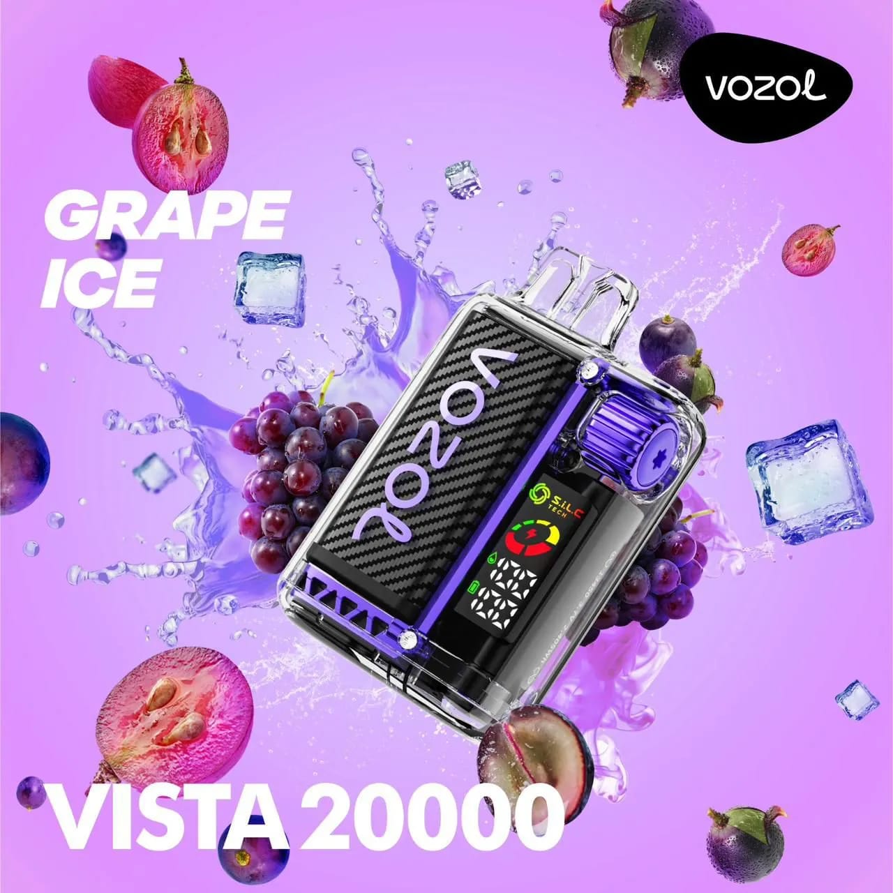 Vozol Vista 20000 Puffs Disposable Vape – 50mg Nicotine Dubai UAE flavor image