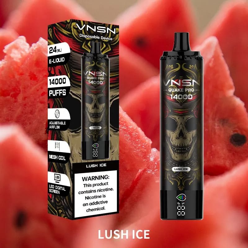 VNSN Quake Pro 14,000 Puffs Disposable Vape – 50mg Nicotine Dubai Emirates flavor image